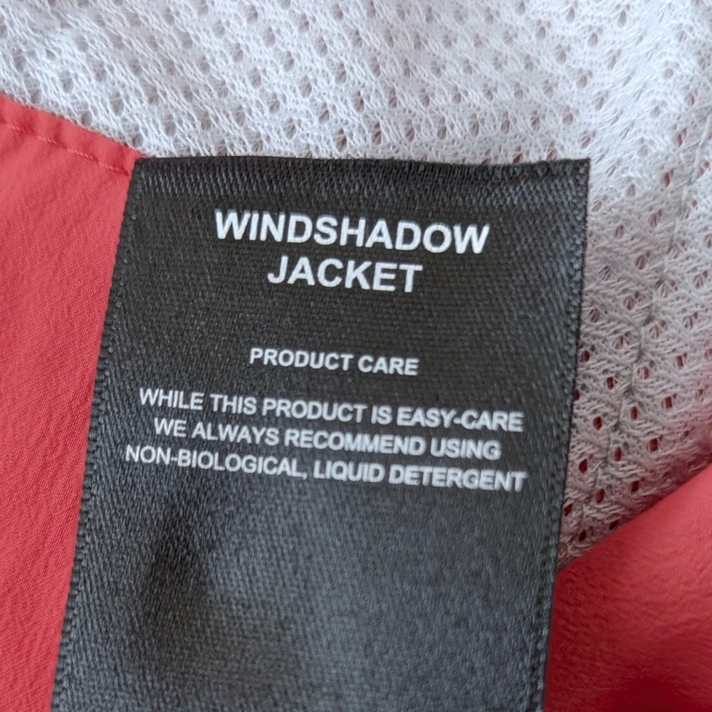 Rohan Windshadow Jacket Women's Large Coral Lightweight Packable Hiking Gorpcore